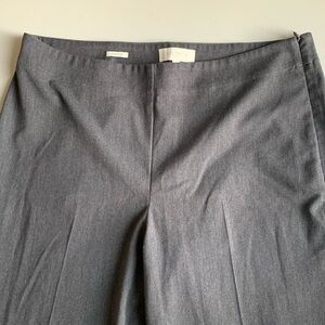 Dark grey slacks with front pleats from talbot in size 14